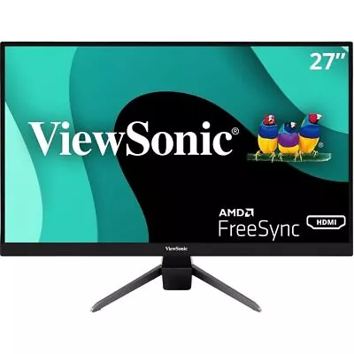 ViewSonic VX2767-MHD 27  Widescreen LED Monitor With Built-in Speakers -Open Box • $125