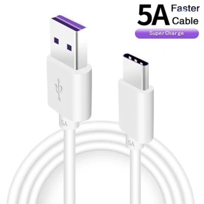 $3.50 • Buy 5A Type-C Cable Original Super Fast Charging USB C Cable