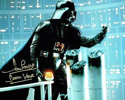 Dave PROWSE SIGNED Autograph Darth VADER Star Wars 10x8 Gold Pen Photo AFTAL COA • £119.99