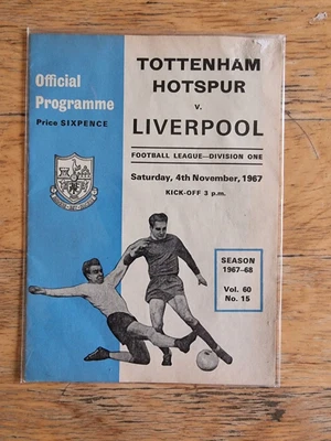 £0.99 • Buy Tottenham Hotspur 1967 Program