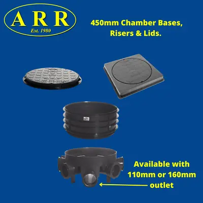 450mm Inspection Chambers Risers & Lids • £44
