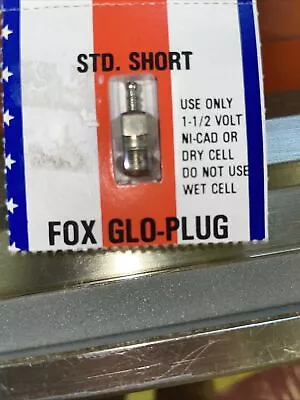 Fox 4101 Standard Short Glow Plug • • $9.99