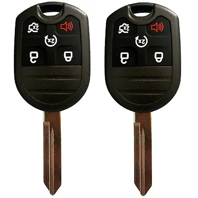 2 For 11 2012 2013 2014 2015 Ford Explorer Mustang Taurus Uncut Remote Key Fob • $21.75