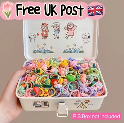 £3.90 • Buy 30 Pcs Kids Small Elastic Hair Bands Hair Bobbles Baby Girl Mixed Style