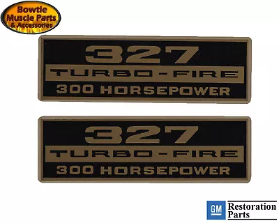 62 63 64 65 66 Corvette Chevelle 327 300hp Engine Decal Water Activation Style • $37.18