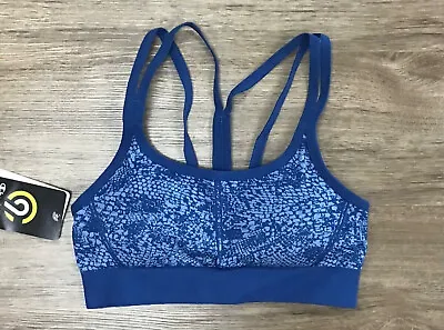 Women’s Champion C9 Blue Strapped Removable Pads Comfort Sport Bra Size S • $16.99