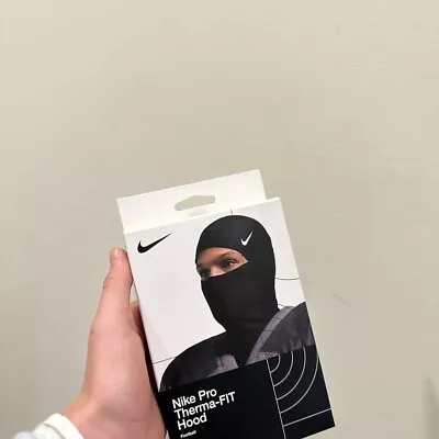 Nike Pro THERMA-FIT Hyperwarm Hood Ski Mask Black/ Please Read Description • $38