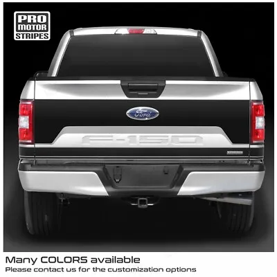 Ford F-150 2015-2020 Tailgate Trunk Rear Bed Blackout Stripe Decal XL XLT LARIAT • $47.60