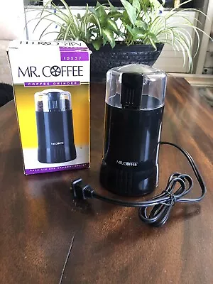 Mr Coffee Electric Coffee Bean Or Spice Grinder With Original Box - IDS57 • $16.97