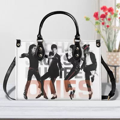 Michael Jackson Women Leather Handbag Travel Handbag Gift For Fan • $59.99