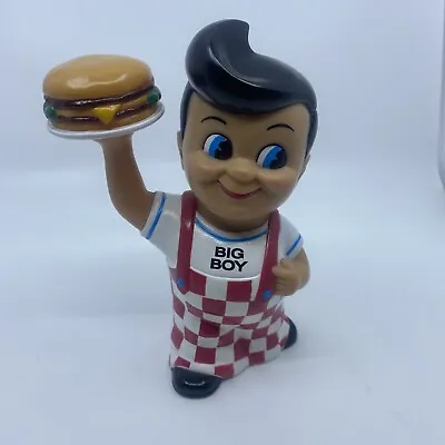 Vintage Bob’s Big Boy 8.5” Plastic Vinyl Money Coin Bank Funko 1999 • $24.99