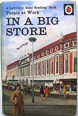 Vintage Ladybird Book – In A Big Store –606B – First Edition – Good +FREE COVER+ • £24.99