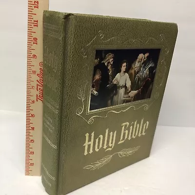 Vintage Holy Bible Catholic Heirloom Edition 1975-1976 New American Bible Family • $8.79