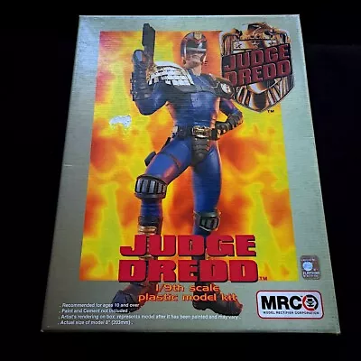 MRC 1/9 Judge Dredd Plastic Model Kit WORN BOX • $34