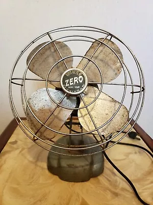 Vintage Zero Cooling Fan Model 1250R McGraw Electric CO ( Tested) • $39.75