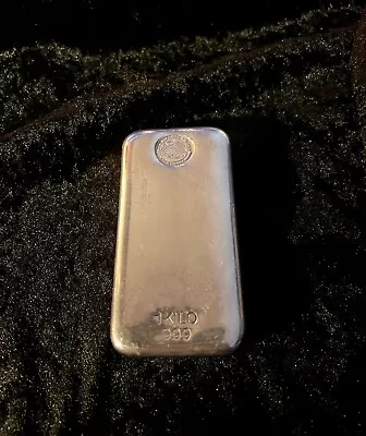 Silver Bullion Bar 1kg..Perth Mint..Rare Left Facing Swan.. • $1750
