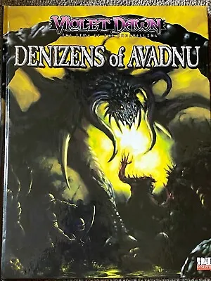 $30 • Buy Denizens Of Avadnu HARDCOVER Bestiary D&D 3/3.5