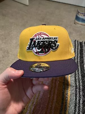 Los Angeles Lakers California Flag Lakers Logo New Era 9fifty Snapback Brand New • $28