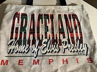 Elvis Presley Graceland Home Of Elvis Tote Bag • $9.87