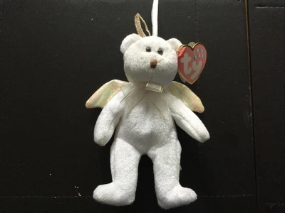 £0.99 • Buy TY Jingle Beanie Bear-“Halo” With Original Tag. 2001