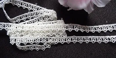 Venise Lace 1/2 Inch Wide Ivory Color Select Length • $2.89