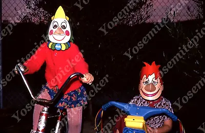 Sl77 Original Slide  1960's Kids Bicycles Halloween Costumes 258a • $9.25