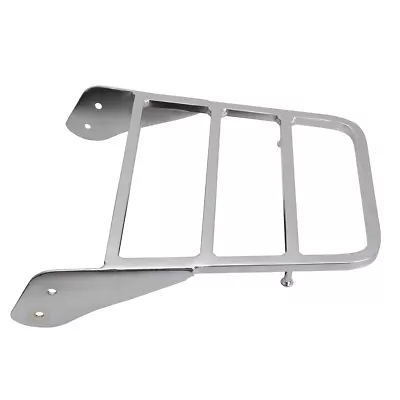 Chrome Rear Sissy Bar Luggage Rack For Yamaha V-Star 650 400 Dragstar XVS 1100 • $30.39