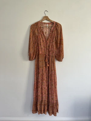 $100 • Buy Tigerlily Luciana Jade Midi Dress Sz 8