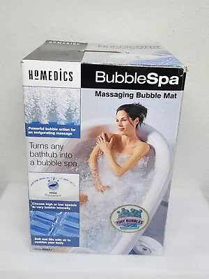 New Homedics BubbleSpa Massaging Bubble Bath Mat W/ Heat Model BMAT-1 • $155.99