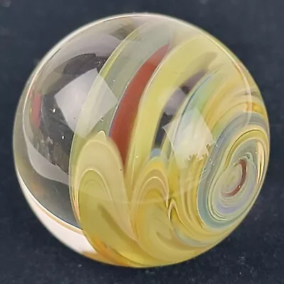 Contemporary Art Glass Marble Vortex - 1.25  • $75