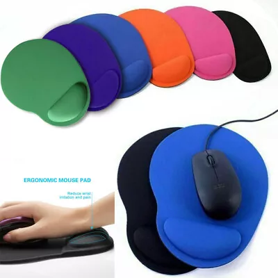 Ergonomic Comfort Mouse Pad Mat Wrist Rest Support Non-Slip Computer Laptop PC • $4.79