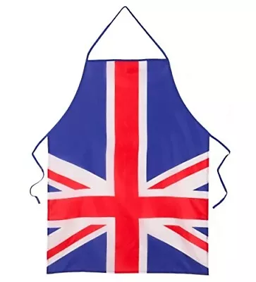 Toyland® Union Jack Printed Polyester Apron - One Size (TL288-APRON) • £6.99