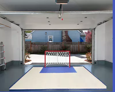 Skate Anytime - Shoot Anytime - Precision Dryland Hockey Tiles - Edged Crease  • $699.99