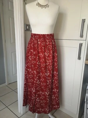 £10.99 • Buy BNWOT - Shein 4XL Ladies Size 24-26 Spring Summer Stretchy Floral Long Skirt