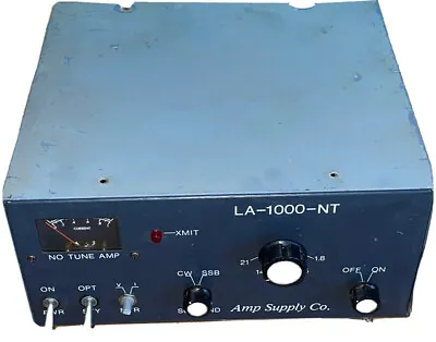 $300 • Buy LA-1000-NT AMP SUPPLY NO TUNE HF LINEAR AMPLIFIER 160-15 Meters! +  EXTRA TUBE!