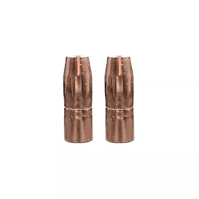 2 Pcs Nozzles 1/2  Flush For MIG Gun Fit Miller Millermatic 211 After 2019 • $24.99