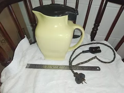 Fowler Ware Electric Jug Kettle Vintage Ceramic  Retro Kitsch.. Working Model • $20