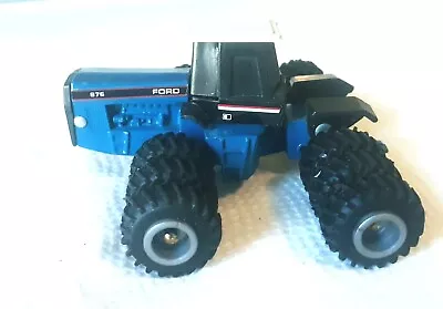 1/64 Scale Models FORD 876 4WD Articulating Tractor Farm Toy Custom Triples • $12.99