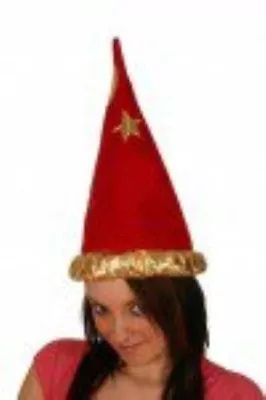 Red Moon & Stars Wizard Magician Sorceress Book Week Hat Fancy Dress P2372 • £4.99