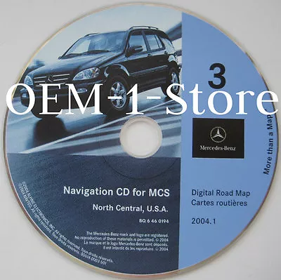 2001 02 Mercedes Benz Ml Ml320 Ml430 Ml500 Ml55 Navigation Gps Cd Ia Ks Mn Mo Ne • $40