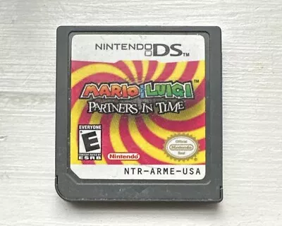 Mario & Luigi: Partners In Time Nintendo DS AUTHENTIC And Luigi Rpg Super  • $10.50