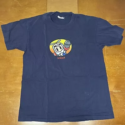 Vintage Birdhouse Shirt Mens XL Blue Robot Bird Skateboard Tony Hawk Skate • $399.95