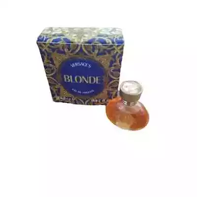 Blonde By Versace 0.17 Oz Eau De Toilette Splash Mini Vintage Discontinued Nib • $35