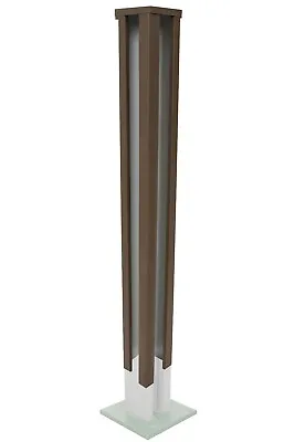 £49.99 • Buy Slotted Concrete Corner Post Extender  Brown Free Delivery Up To 6 Feet