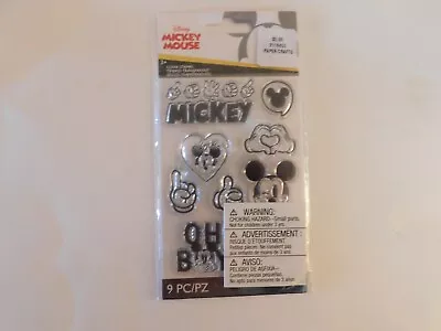 Disney Mickey Mouse Clear Stamps 9pc • $5