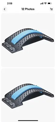 Waist Relax Mate Multi-Level Back Stretching DeviceBack Massager For BedChair • $15.20