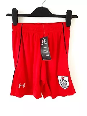 Queens Park Away BNWT Shorts 2013. Youth Large. Original Under Armour. Red. • £9.99