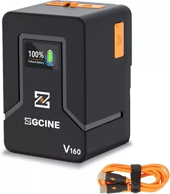 ZGCINE ZG-V160 V-Mount Battery 14.8V 9600mAh V-Lock Rechargeable Li-ion Battery • $108