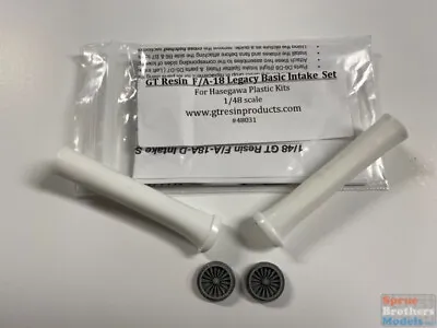 GTR48031 1:48 GT Resin F-18A F-18B F-18C F-18D Hornet Seamless Intake (HAS Kit) • $29.74