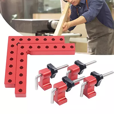 90 Degree Positioning Squares Clamping Angle Corner Clamp Set Of 6 (5.5 INCH) • $25.65